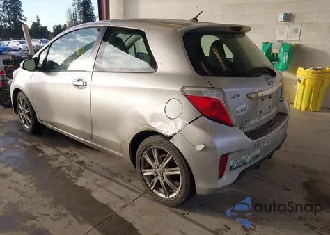 2012 Toyota Yaris L z USA, uszkodzony, nr VIN JTDJTUD3XCD505807